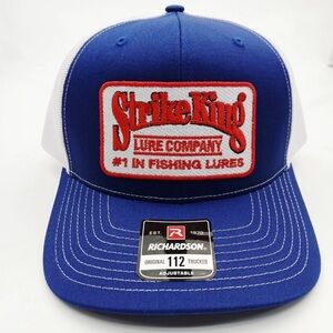 Strike King Blue and White Trucker Hat